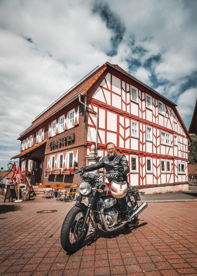 Landgasthof Zum Stern Wasserkuppe Rhoen Poppenhausen Buitenkant foto